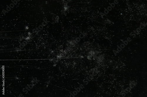 noise black background overlay / abstract film noise, black texture, white scratches © kichigin19