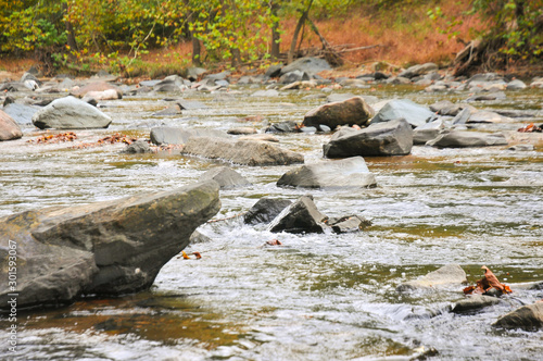 The Patapasco River near Ellicott City, Maryland photo