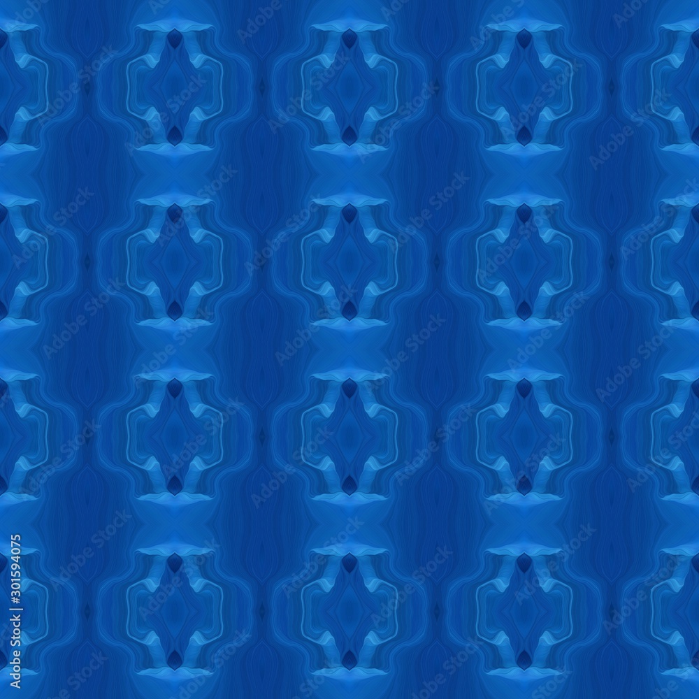 Obraz premium seamless abstract background with pattern and strong blue, dodger blue and midnight blue colors