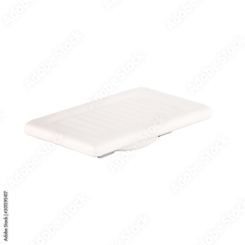 items on perfect white background