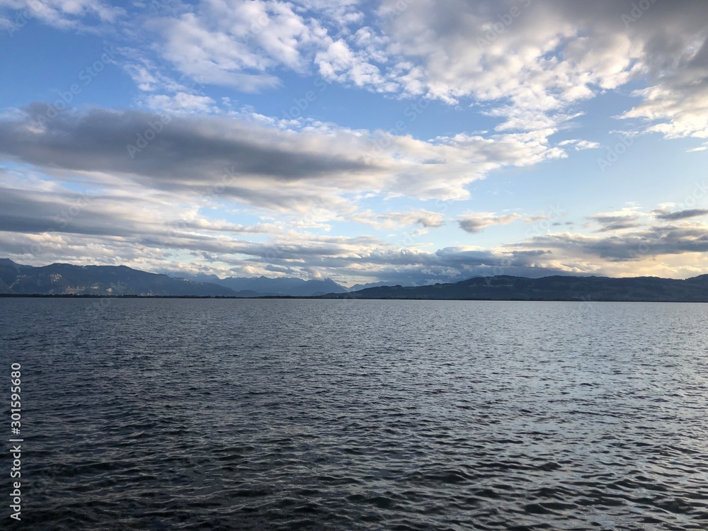 meer, ozean, himmel, wasser, blau, cloud, cloud, abendrot, horizont, natur, landschaft, beach, sommer, sonne, küste, anreisen, anblick, schön, sonnenaufgang, see, meerlandschaft, bewölkt, gelassenheit