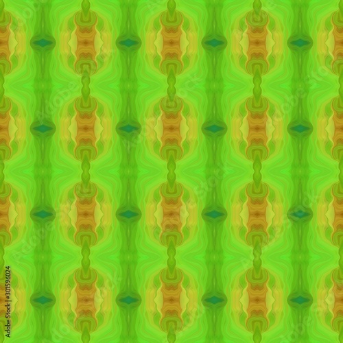 colorful seamless repeatable pattern with moderate green, yellow green and forest green colors