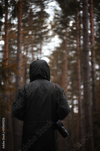Photographer for a walk in the forest © Александр Будылин