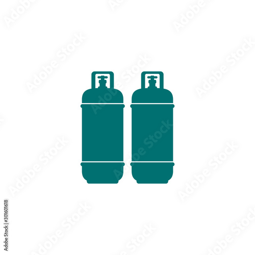gas cylinders, LPG tanks icon