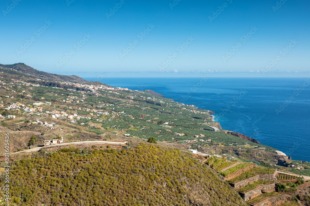Viewpoint San Bortolo on the island of La Palma