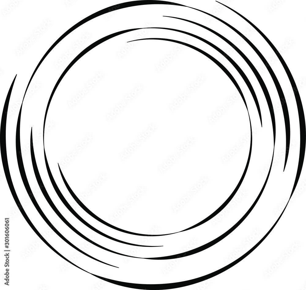 Abstract lines in circle form. Monochrome background. Geometric shape. Design element for prints, web pages, logos, template and textile pattern Abstract lines in circle form. Monochrome background. Geometric shape. Design element for prints, web pages, logos, template and textile pattern