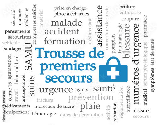 Logo trousse de premiers secours.