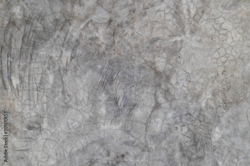 Abstract grunge gray concrete texture background. Cracks and old cement wall texture
