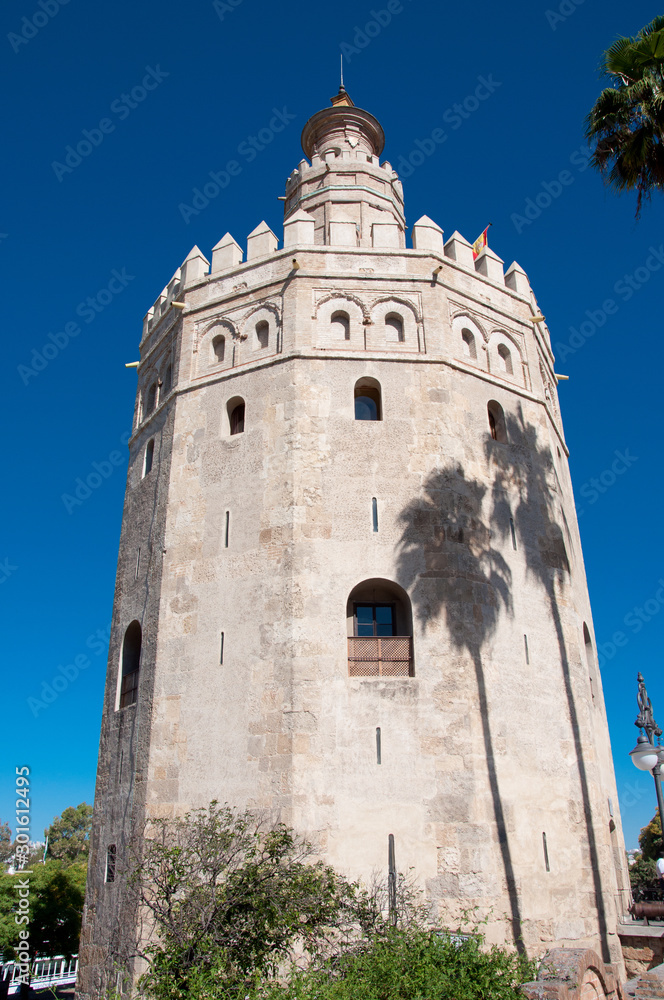 Torre dell'oro, Siviglia, Spagna. 