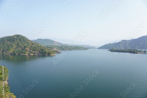 lake in the mountains