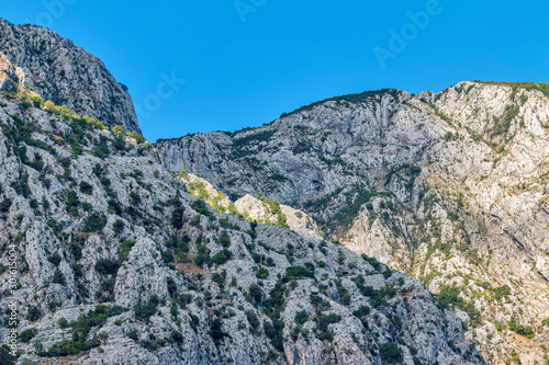 Mountains and Sky, vacation in Montenegro, Ray of light on the mountain