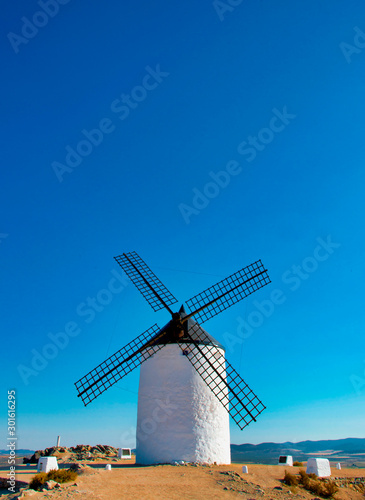 Moulin à vent à Consuegra, Espagne