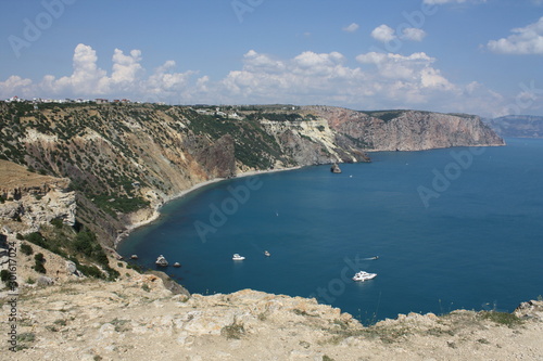 A view from Cape Fiolent, Crimea