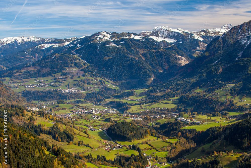 Fototapeta premium St.Veit Schwarzach Goldegg Embach