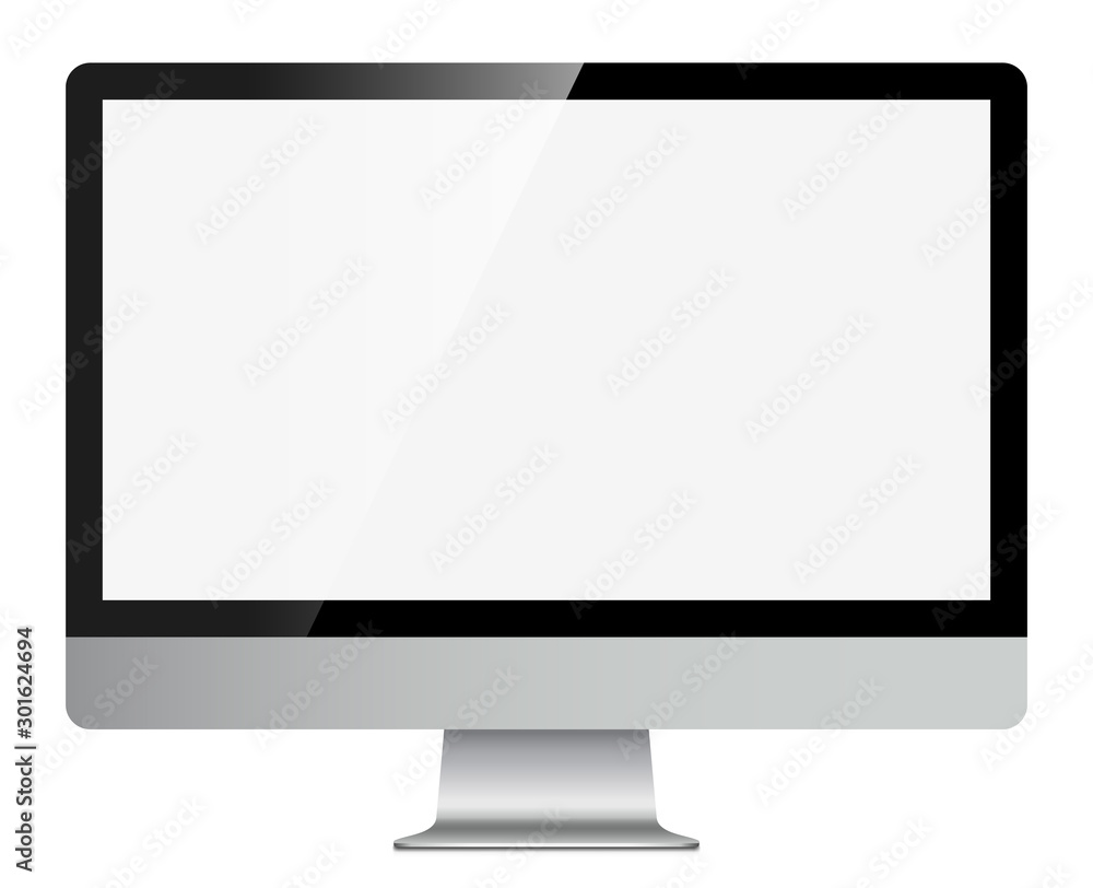 Computer monitor. Screen Pc. Vector Computer monitor. Screen Pc. Vector