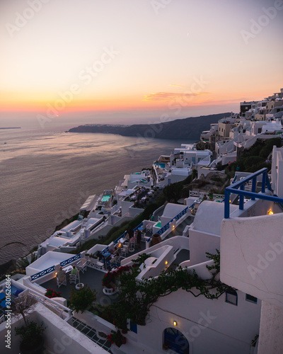 Santorini Greece sunset