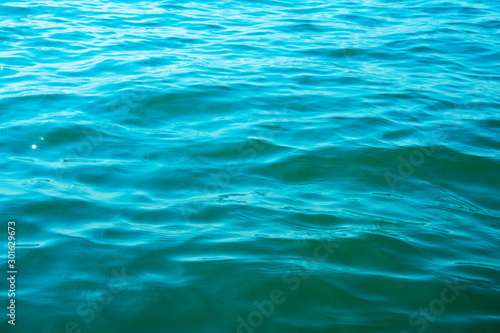 Green sea water in calm © nata777_7