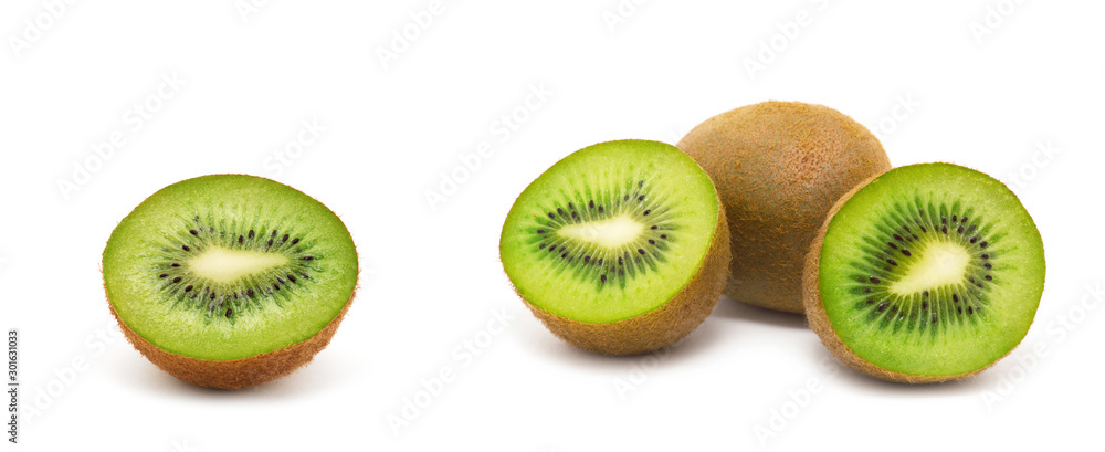 Fototapeta premium Kiwi fruit isolated on white background