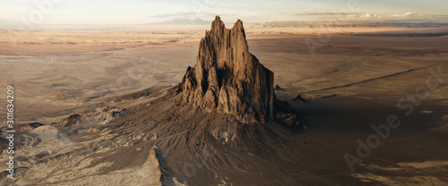 Large Eerie Mountain Structure Utah Arizona Desert Grand Canyon Mysterious Halloween Scary