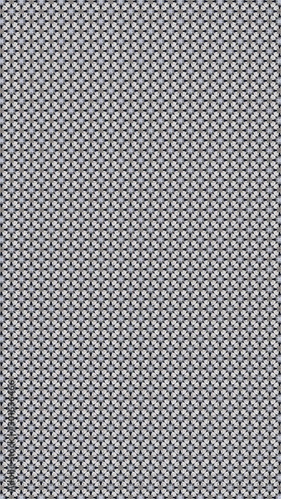 Seamless Pattern (Triangle shapes, White Star Light on Blue Textile, Wooden Pattern) Seamless Pattern (Triangle shapes, White Star Light on Blue Textile, Wooden Pattern)