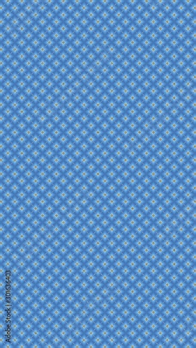 Abstract geometric flower design. Repeated seamless pattern for textile, wallpaper, wrapping paper, prints, surface design, inlay, parquet, web background or another accent etc