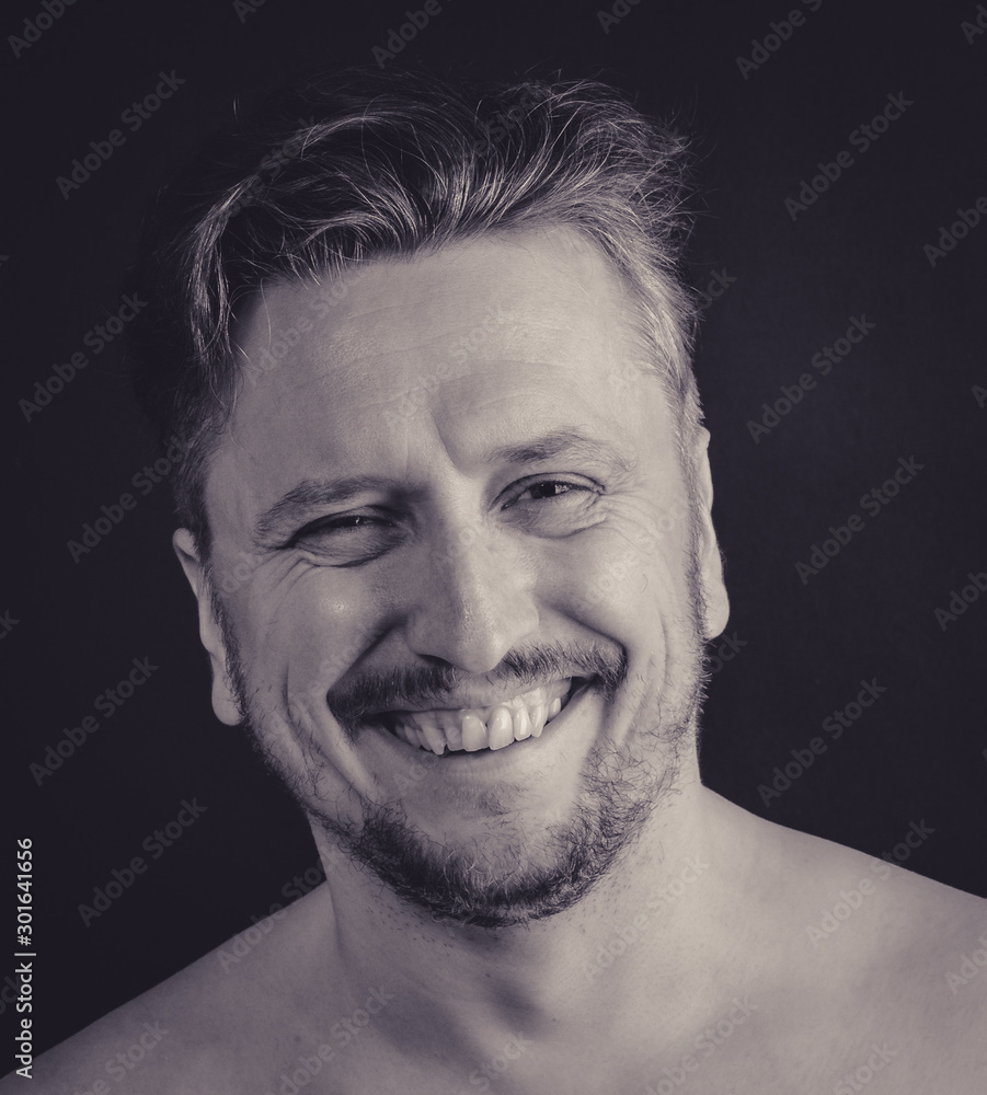 Face emotions of a man Face emotions of a man