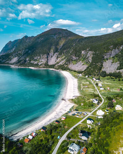 Landscape from Senja in Norway 