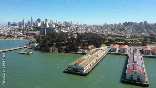 San Francisco Skyline with Marina, California