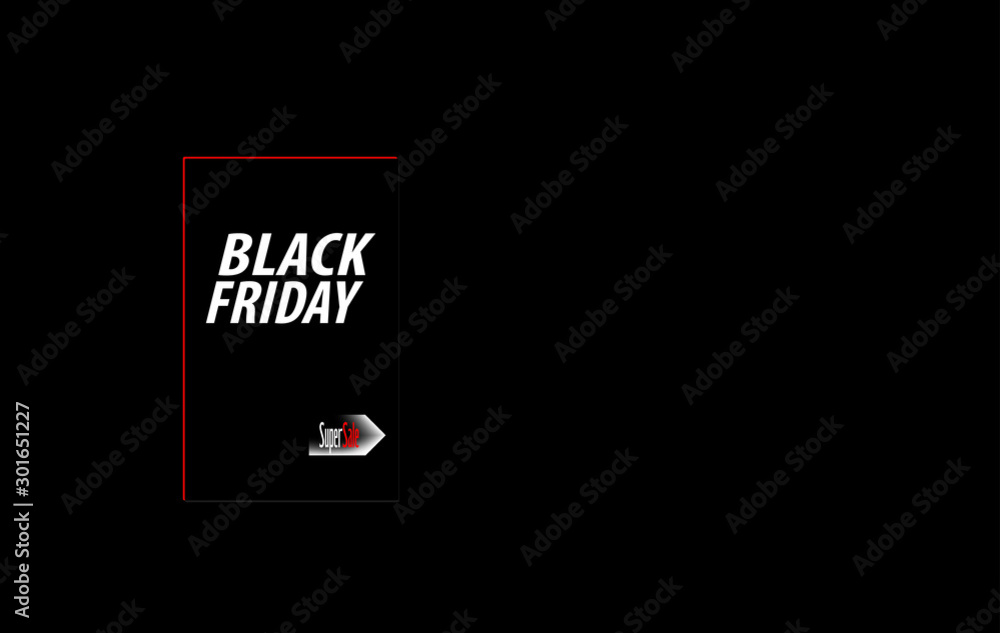 Black friday graphic sales elements