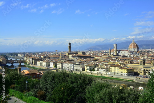 The skyline of Florence Italy.
