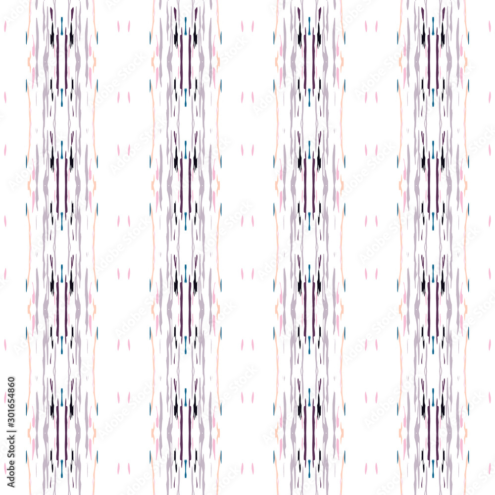Spots, Ikat. Tie Dye, Batik. Seamless Pattern. Spots, Ikat. Tie Dye, Batik. Seamless Pattern.