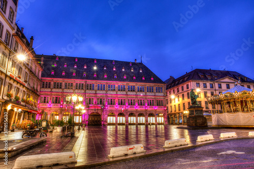 Plaza in Strasbourg, France