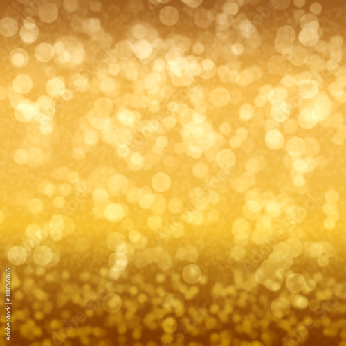 Bokeh gold  Merry Christmas holiday, on gold bokeh background.