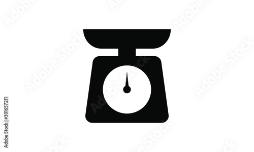 weight icon vector