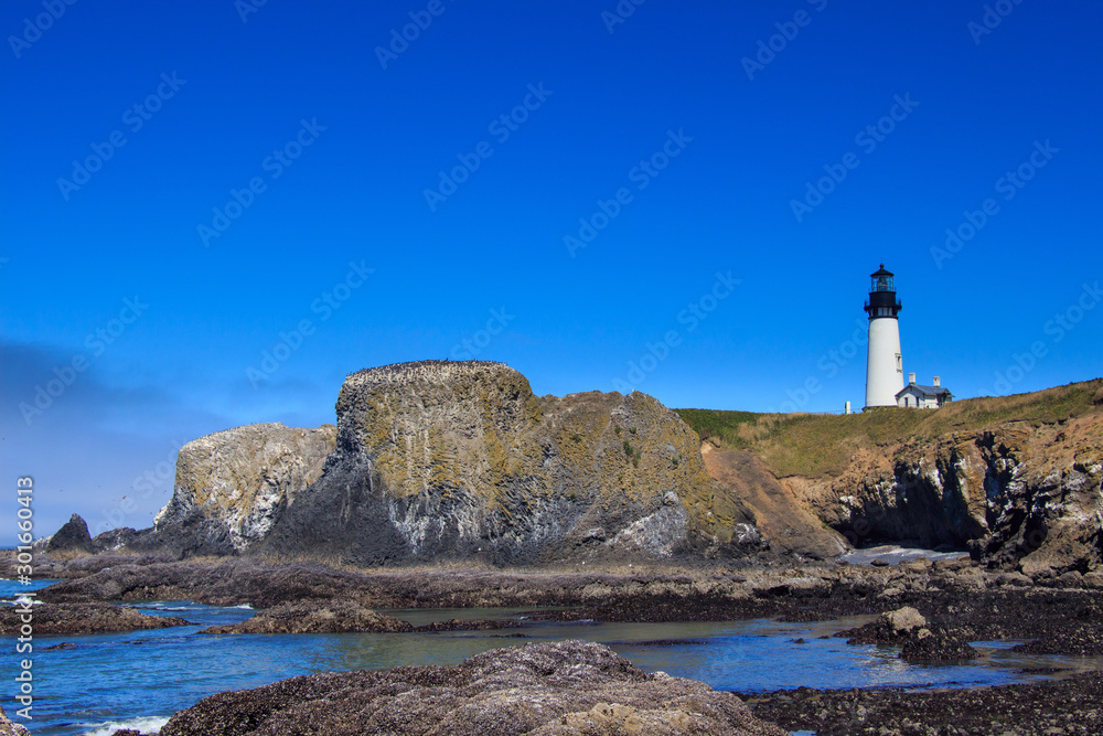 Lighthouse on cliff