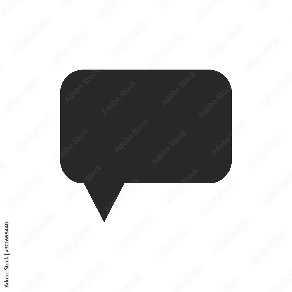 Chat icon vector isolated symbol illustration EPS 10 Chat icon vector isolated symbol illustration EPS 10