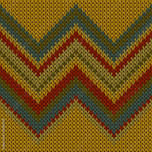 Cool zig zal lines knitting texture geometric 