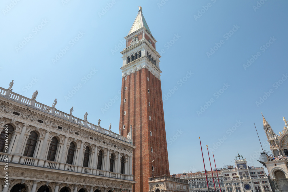 Panoramic view of Piazza San Marco