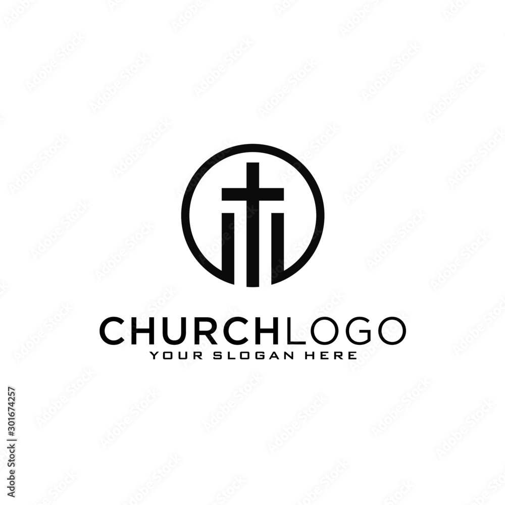 Church vector logo symbol graphic abstract template Church vector logo symbol graphic abstract template