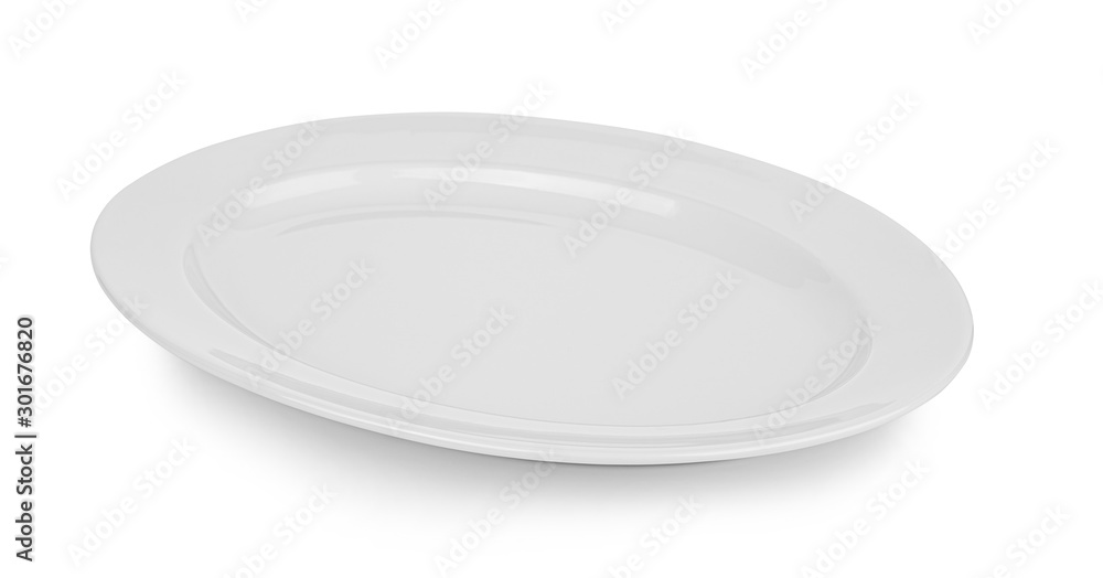 plate on white background. plate on white background.