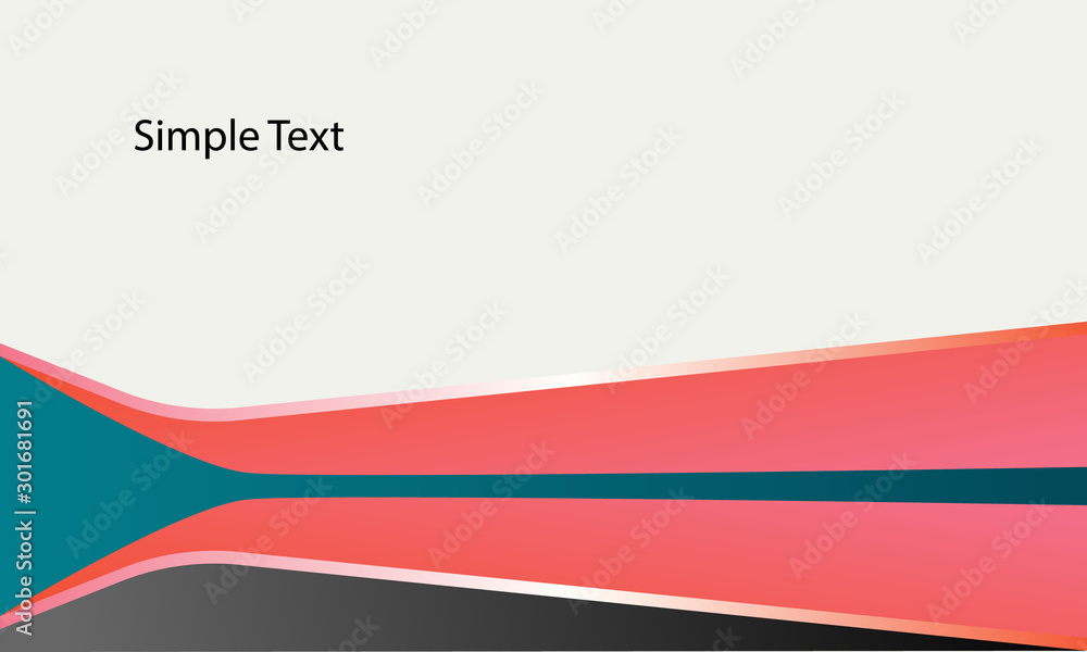 Colorful line template green and red Colorful line template green and red