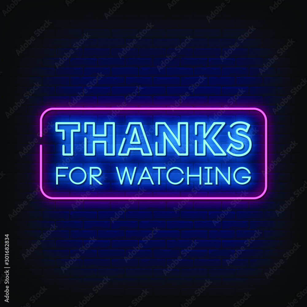 2 528 Best Thanks For Watching Images Stock Photos Vectors Adobe Stock