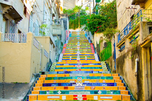 Escadaria Selaron - Rio de Janeiro - Brazil photo