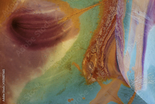 Closeup surface of jasper a natural gemstone.