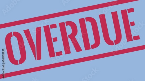Invoice letters piling up. Seamless looped cartoon animation. Payment bill, debt notice warning motion graphics. Finance and bankruptcy concept video clip. 