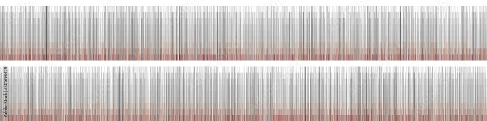 Fototapeta premium Colorful Number 'pi' Data Visualisation Art Computational Generative illustration