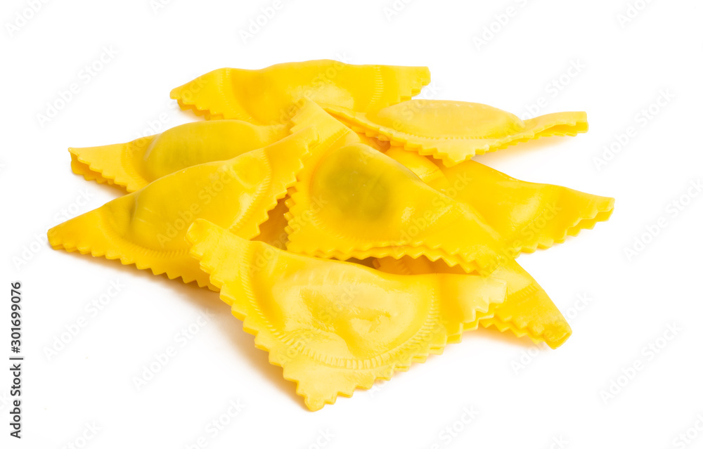 Fototapeta premium italian ravioli isolated