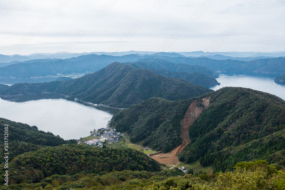 福井県 三方五湖の風景