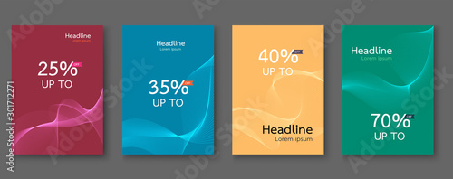 Vector abstract design template.Perfect background design for headline and sale banner.