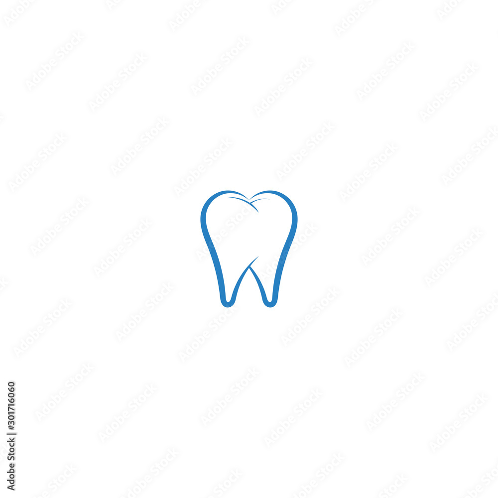Dental logo and symbols template icons app